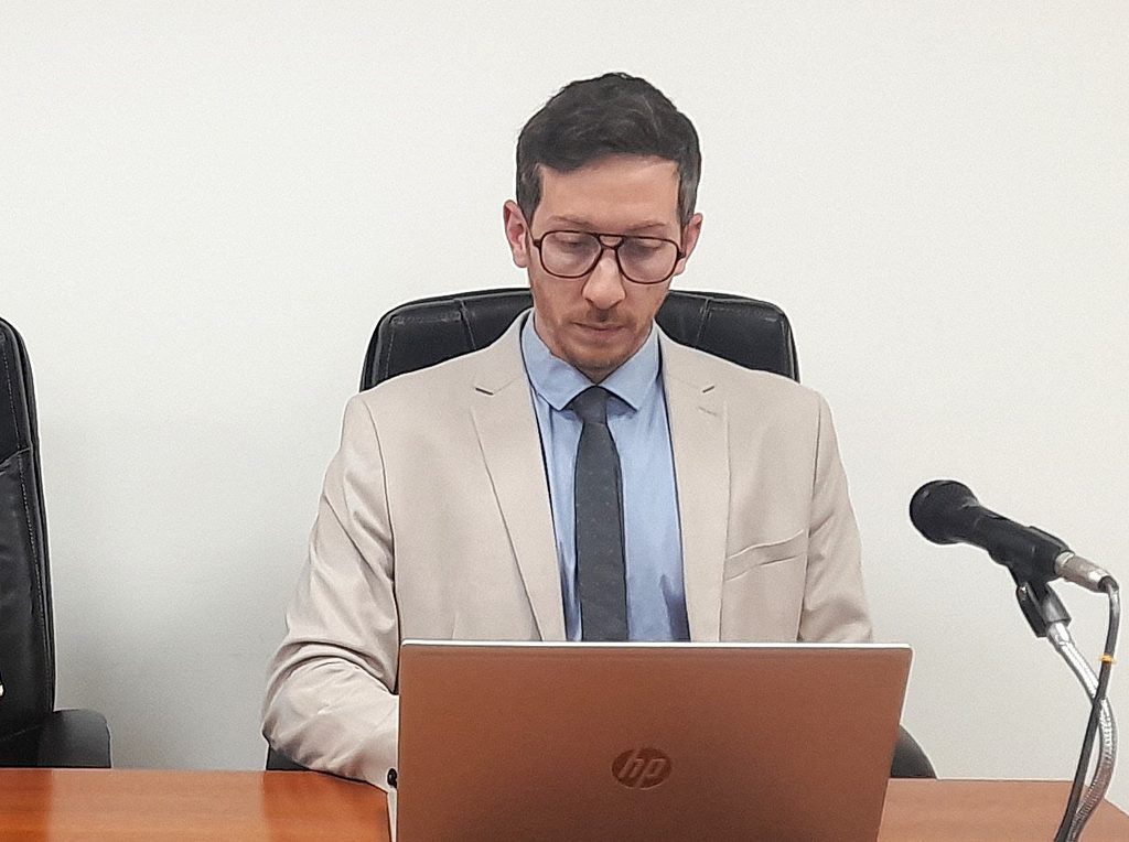 Imagen del Juez penal Marco Lupica Cristo
