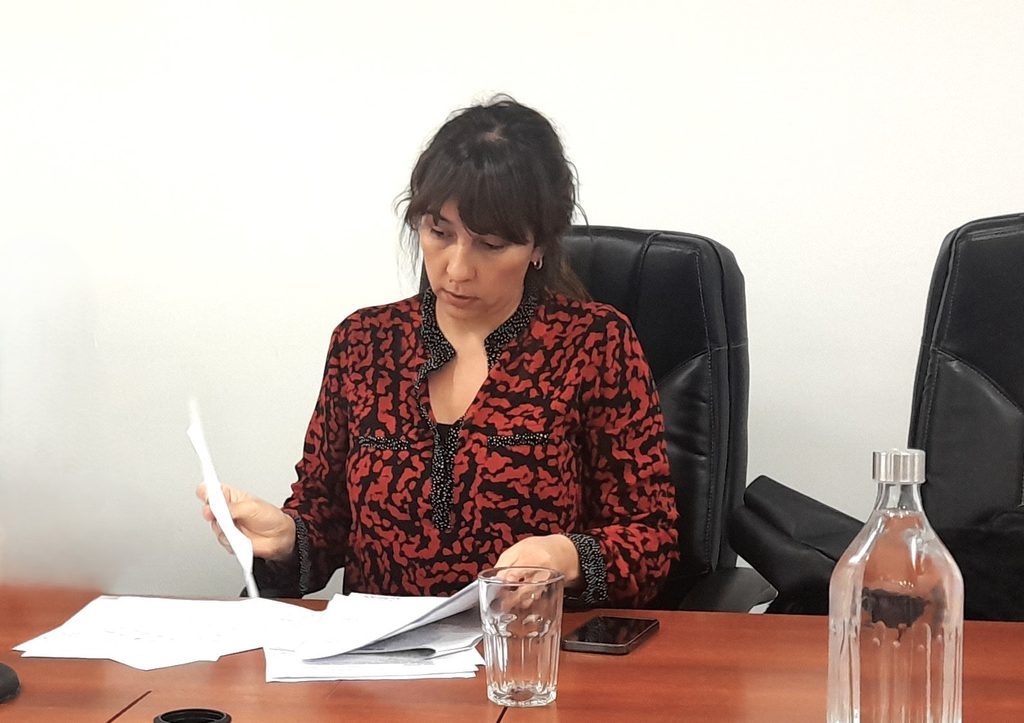 Foto de Jueza de Impugnación Patricia Lupica Cristo