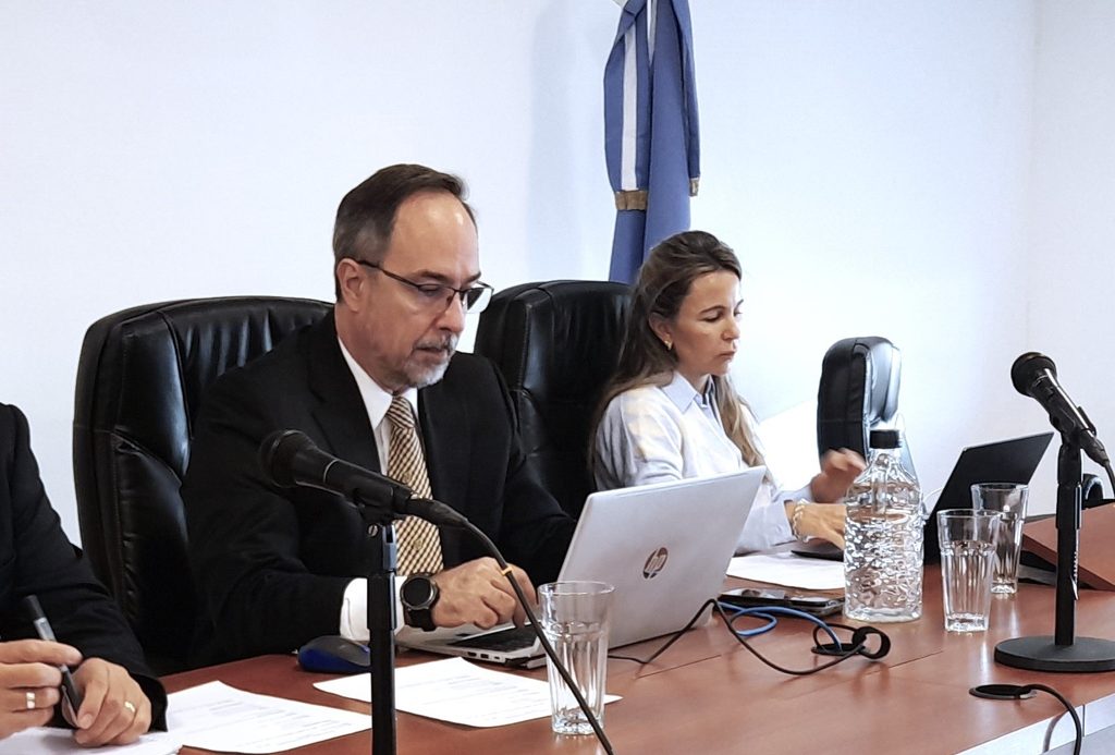 foto de Jueces de impugnación Andrés Repetto y Estefanía Sauli