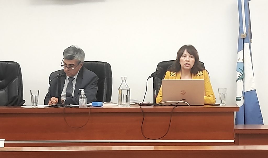 foto de los jueces de impugnación Richard Trincheri y Patricia Lupica Cristo