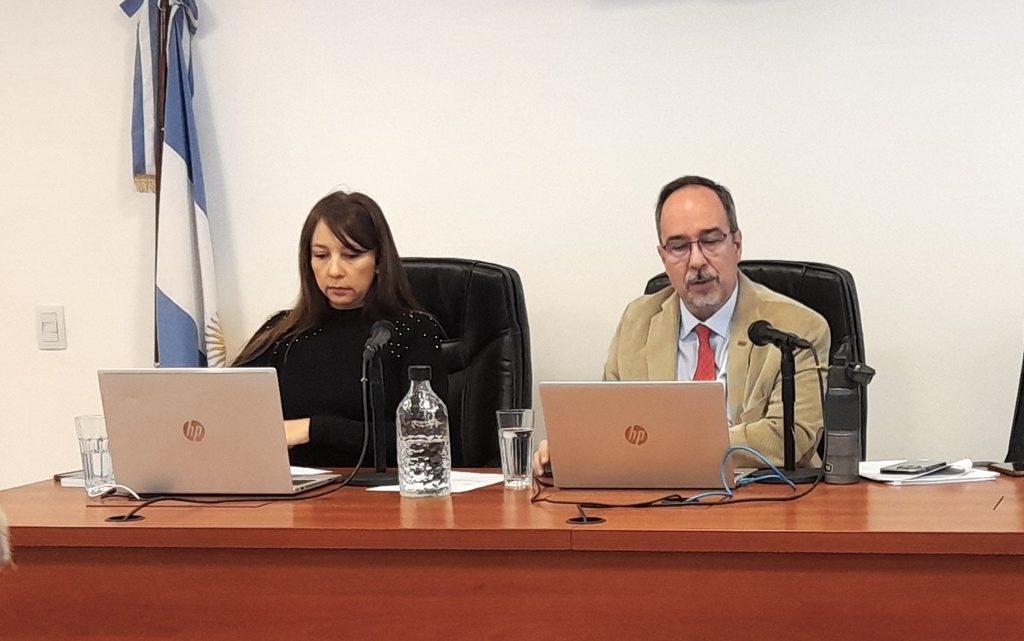 Jueces de impugnación Patricia Lupica Cristo y Andrés Repetto